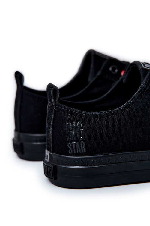 Pánské materiálové tenisky BIG STAR JJ174003 Černá