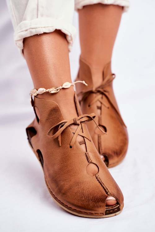 Dámské Polobotky Maciejka Hnědé 03426-19