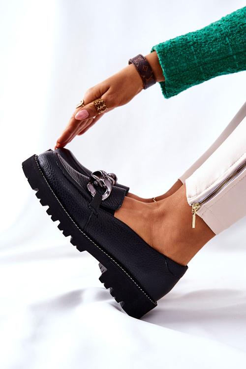 Dámske čierne letáky Shonto letáky