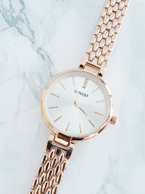 Ernest dámské hodinky stříbrné Claus