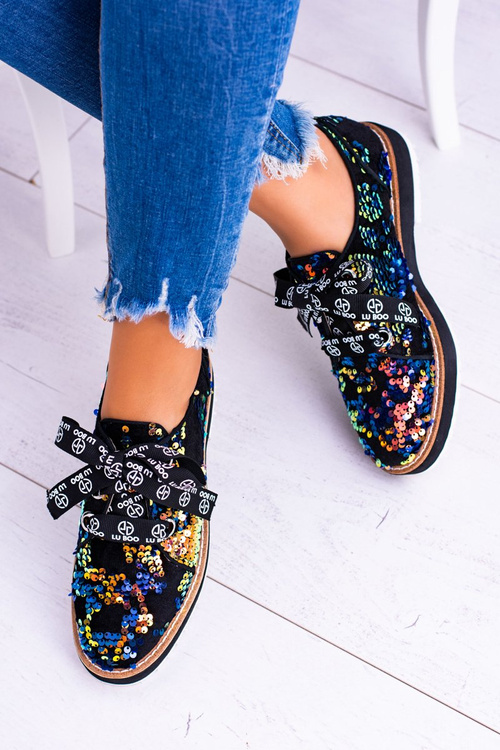 Lu Boo Dámske topánky Suede multikolor Moonlight