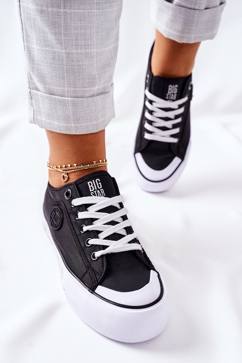 Tenisky Na Platformě BIG STAR II274019 Černé
