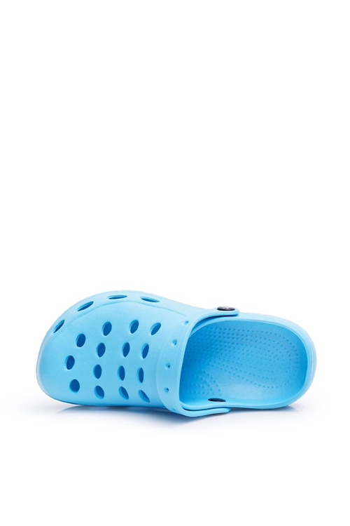 Dámska modrá pena papuče Eva