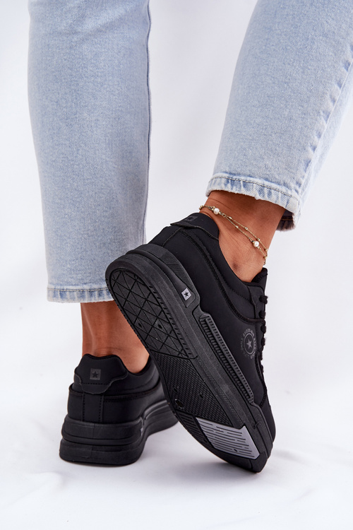 Nízke Dámske Tenisky Big Star RR274A311 HI-POLY SYSTEM Čierne