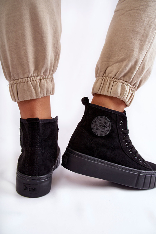 Vysoké tenisky Lee Cooper LCJ-22-31-1432L Black