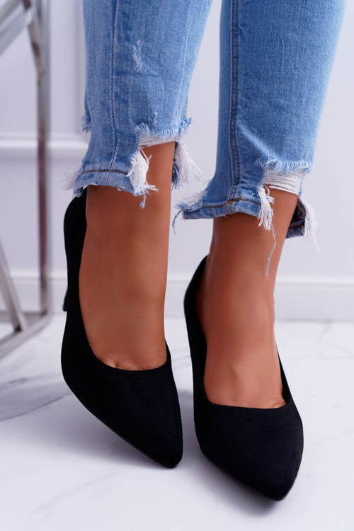 Dámské Lodičky Sergio Leone PB139 Černé Felice