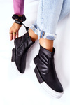 Kotníkové Boty Na platformě Černá Maciejka 05216-01