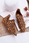 Lu Boo Boty s Výřezy Leopard Chelsea
