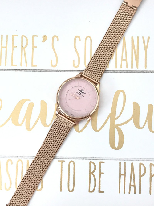 Dámske hodinky Michael John Skeptre Pink Shield