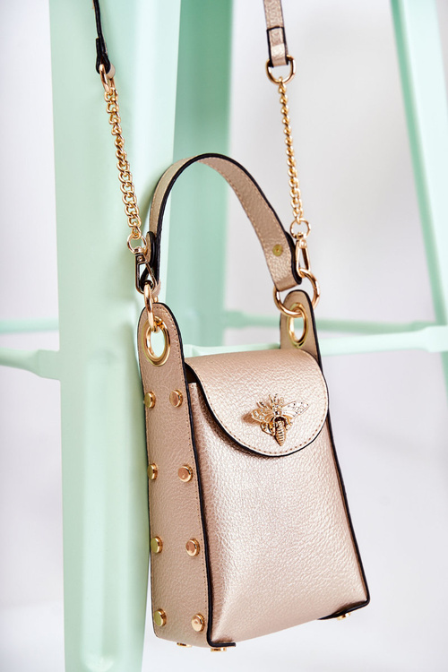 Malá dámská kabelka s Ornamentem zlato Ellies