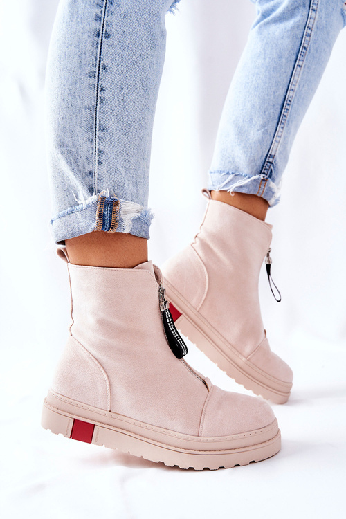 Ženské topánky na platforme Beige Charlee