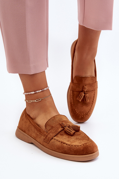 Dámske semišové mokasíny Camel Dansitu