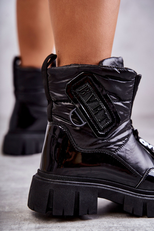 Dámské teplé sněhule se zipem černé Marit