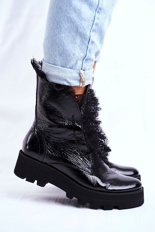 Dámske vysokohorské kožené topánky Montegero