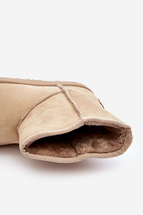 Dámske snehule Cross Jeans MM2R4023C Beige