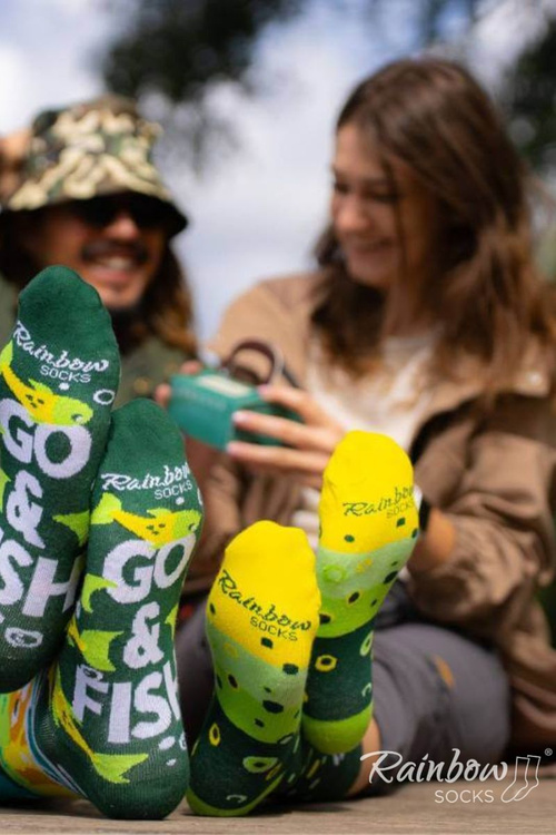 Ponožkový set PARTYBOX 3 páry Rainbow Socks