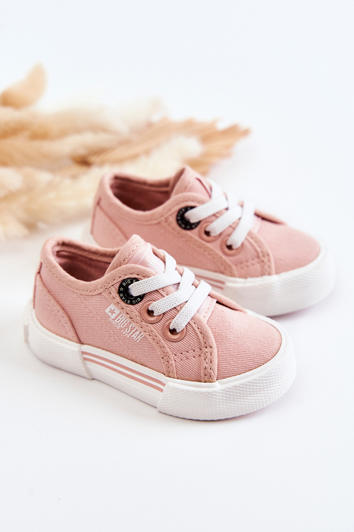 Detské nízke tenisky Veľká hviezda JJ374161 Pink