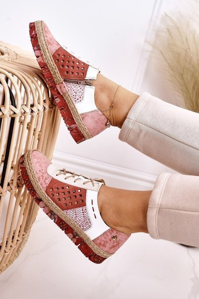 Dámske kožené topánky, Maciejka Coral 03339-43