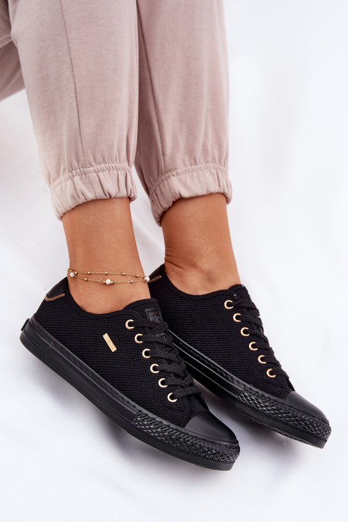 Dámské Textilní Tenisky Big Star RR274765 Černé