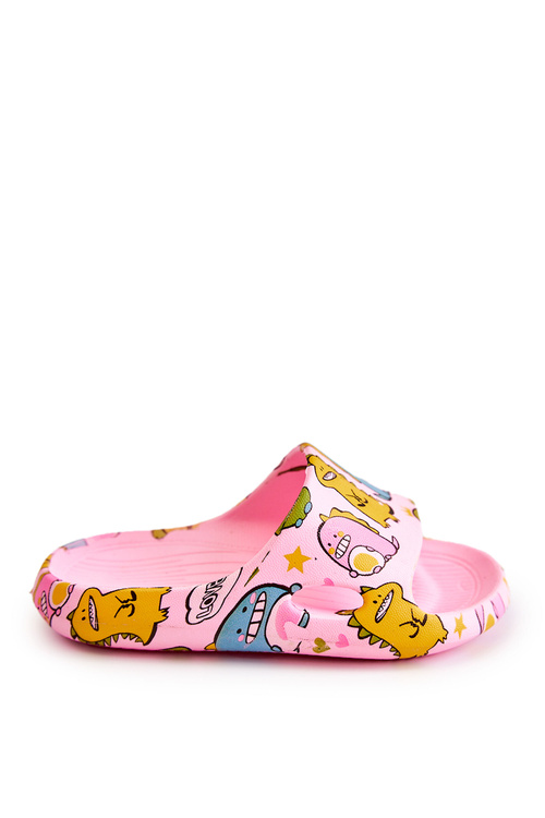 Ľahké detské flip -flops ružové Astro
