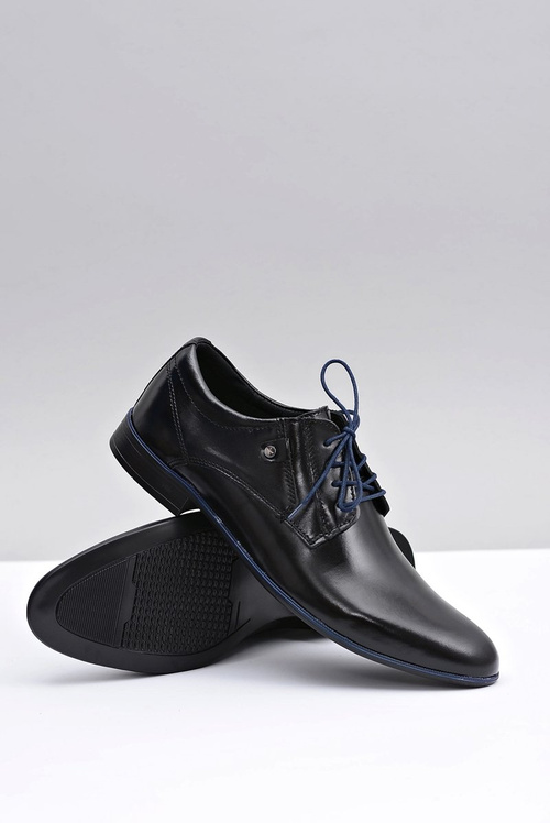 Černé kůže Elegantní chůze pro dospělé Massimiliano