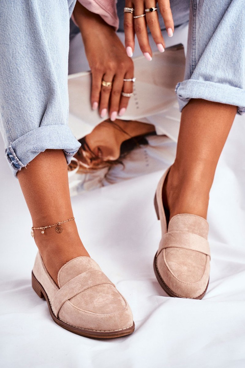 Dámske dámske semišové topánky