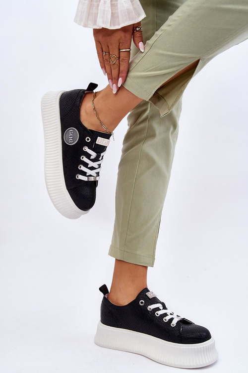 Dámske tenisky Športové topánky Goe JJ2N4127 čierna