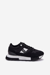 Zateplené pánské sneakers na platformě Lee Cooper LCJ-25-03-3378M černé