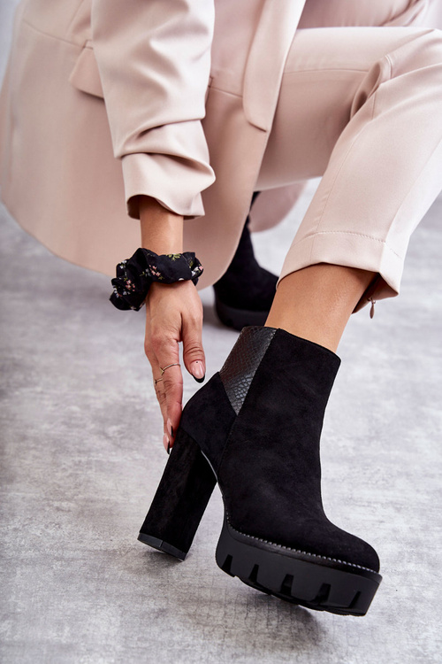 Ženský semišový vysokošeovaný Maricruz