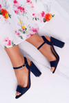 Dámske sandále Baloo Navy Blue Suedals Sandals