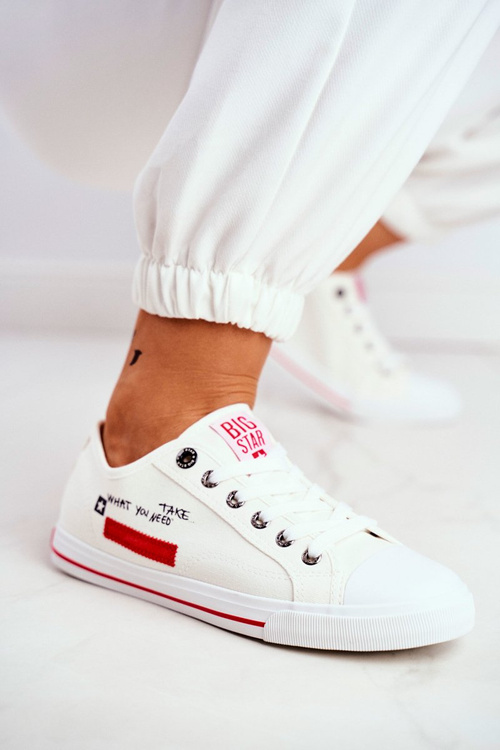 Dámske tenisky Big Star White FF274079