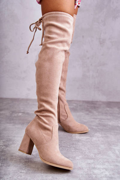 Klasické semišové topánky béžová béžová clarissa