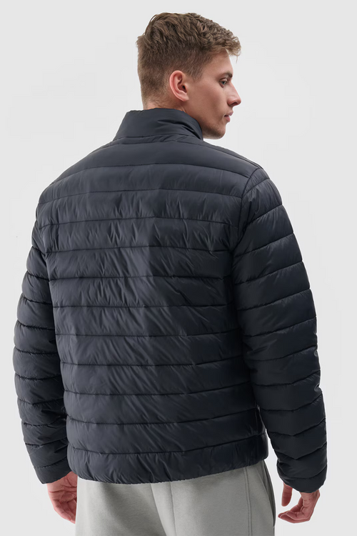 Pánska Perová Bunda So Syntetickou Výplňou 4F Čierna 4FWAW24TDJAM483-20S