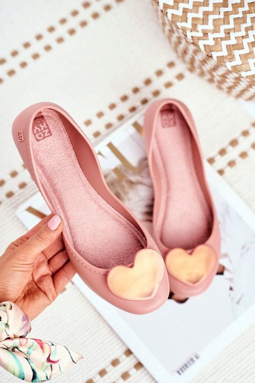 Dámské Baleríny ZAXY Růžové FF285052
