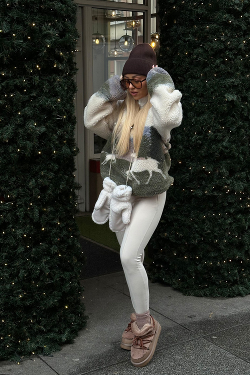 Nízke Snehové Topánky Na Platforme S Kožušinou D.Franklin Hnedé DFSH370011