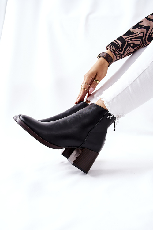 Sergio Leone kotníkové boty BT545 Cerne