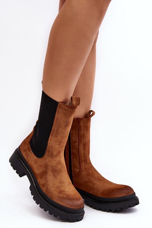 Dámske topánky Camel Samil Chelsea