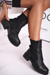 Dámske topánky s čiernou ponožkou Brielle