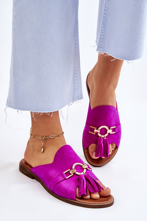 Dámske topánky Suede Lewski 3226 Fuchsia