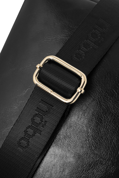 Kožená kabelka NOBO NBAG-R0152-C020 Černá