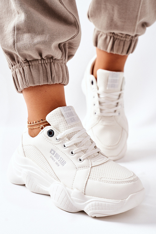 Dámské Sportovní Obuv Memory Foam Big Star II274359 Bílé