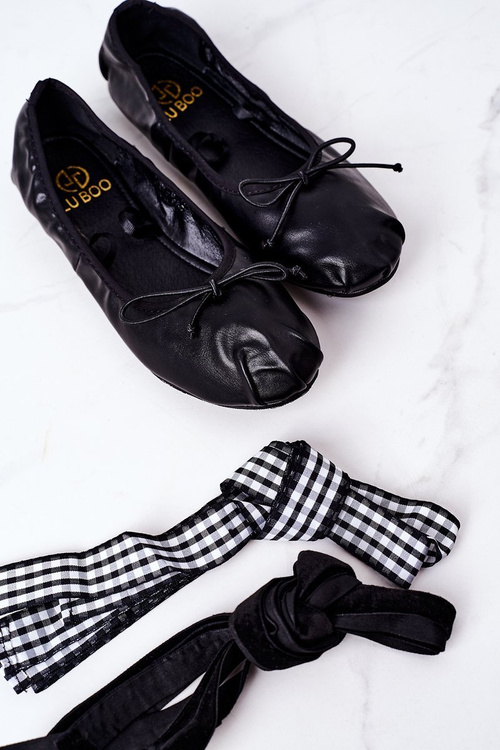 Blackle lu Boo Black Ballerinas