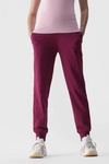 Dámske Teplákové Nohavice Joggery Fialové 4F 4FWMM00TTROF0945-1S