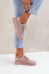 Síťované Slip-on Sportovní Boty Pro Ženy Růžové Harice