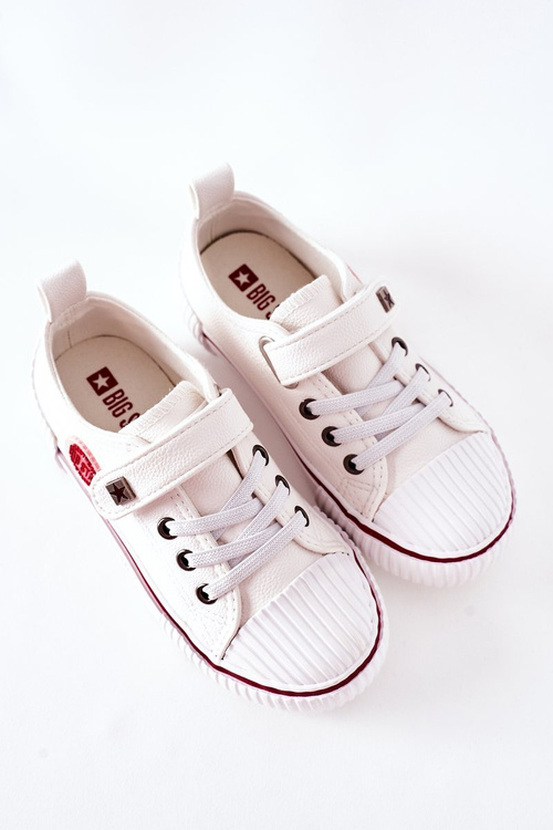 Detské kožené tenisky Veľká hviezda II374040 biela