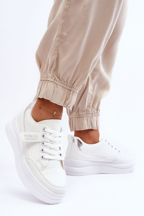 Klasické dámské sportovní boty bílé Ronesha