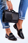 Dámska Maciejka lakovaná Maciejka Loafers Black 409A-01/00-1