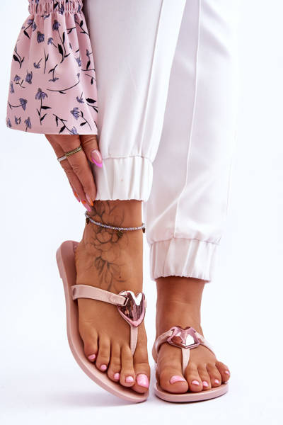 Dámske vegánske flip -flops jj285032 nahé flip -flops