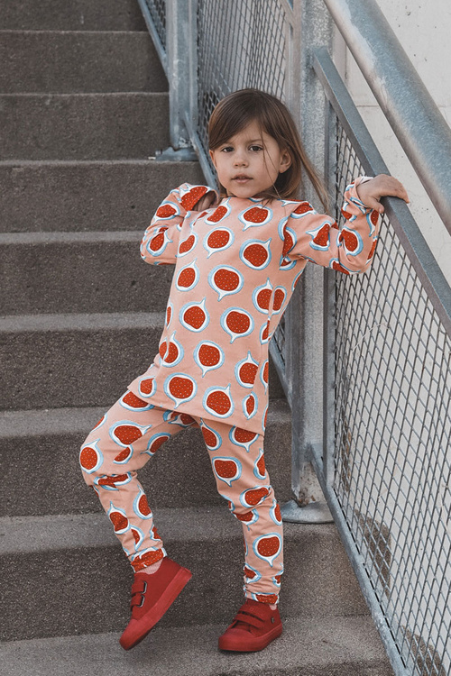 Detská klasická veľká hviezda JJ374046 Červené tenisky