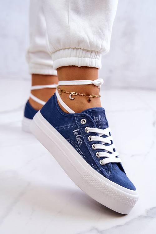 Dámsky Lee Cooper LCW-22-31-0834L Modré tenisky